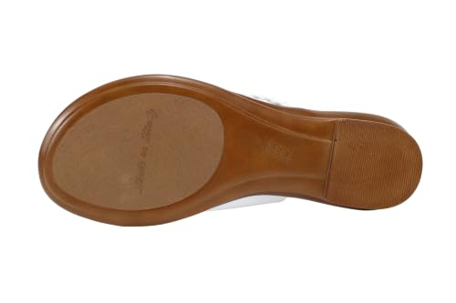 Image of ITALIAN Shoemakers Womens Cari Low Braided Strap Sandal for Women