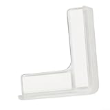 Niceminiwall Weiche Silikon-Eckenschutz für Möbelkanten und Tischecken, transparenter PVC-Sicherheitsschutz zur Vermeidung von Kinderverletzungen zu Hause, einfache Installation