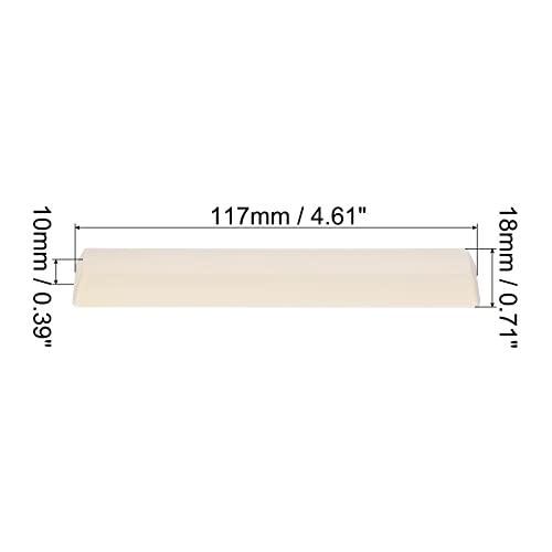 PATIKIL 6.25u Spacebar Keycaps, Universal PBT Keyboard Replacement Accessories for MX Mechanical Keyboard Beige - Image 2