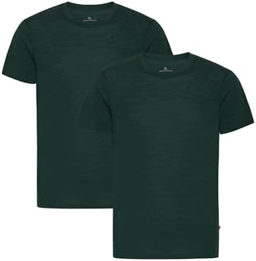 DANISH ENDURANCE 100% Merino Wol Ondershirt Basislaag T-Shirt, Korte