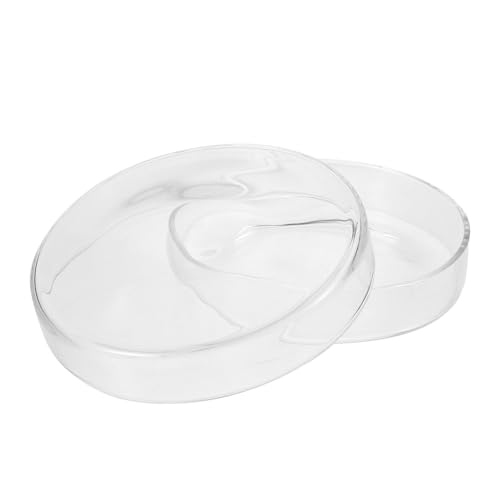 Boîte de Pétri de laboratoire en verre de 150 mm solide et précise pour culture