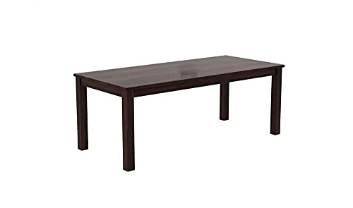 Image of Krishna Wood Decor Solid Wood Dining Table 8 Seater with Chair | Dining Room Set Furniture | Dining Table 8 Seater Set Wooden | Dining Table Set | Sheesham Wood | Finish Walnut
