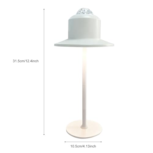 Lampe de table LED à projection vagues d'eau T1 rechargeable avec capteur tactile - 4