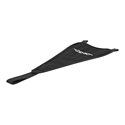 DXC® Schweißfänger Rollentrainer, feuchtigkeitsbindender Schweißfänger für Fahrrad Heimtrainer, Rollentrainer Zubehör Sweat Guard, 52 x 19 cm in Schwarz