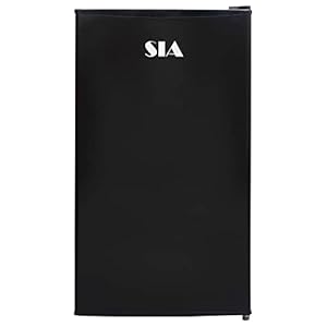 Black Under Counter Freezer, 48cm 60L Capacity, Free-Standing – SIA UCF47BL