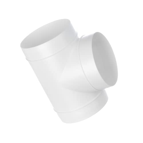 Ø 125mm Pièce en T - Connecteur Tube Rond - Plastique PVC