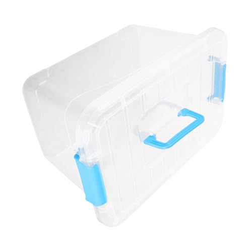 Abaodam Large Size Handheld Sandbox with Lid Children's Outdoor Toy Sturdy Storage Box