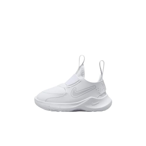 Nike Flex Runner 3 Baby/Toddler Shoes (FN1478-100, White/White/Pure Platinum) Size 3