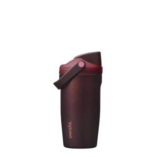 Owala FreeSip Sway Stainless Steel Water Bottle 18 oz Black Cherry