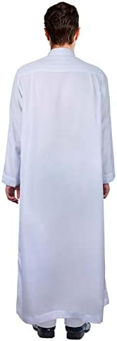 HOMELEX Men's Muslim Clothes Basic,casual,long Sleeve
