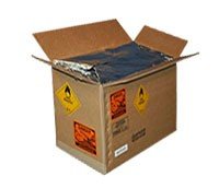 Air Sea Containers | Oxygen Generator Box | Outer Packaging Oxygen O2 Generator Box | Air Shipment Box for Oxygen Generators | 8lbs Cargo Shipping Box | DOT31FP Part 101 | Quantity of 1