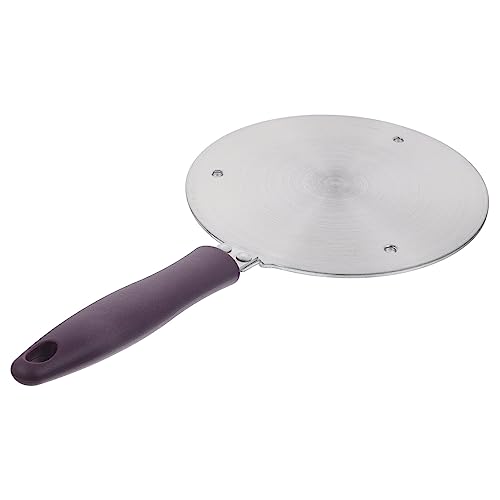 Kichvoe Induction Heat Diffuser Plate Adapter for Electric Gas Cooktops Even Heat Distribution Cooking Tool for Dairy Construction for All Cookware