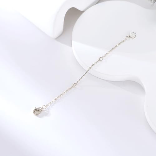 14K Gold 1.5"/2"/3" Extender, Simple Gold Removable Necklace Extension with Durable Lobster Clasp, Adjustable Extension for Necklace Anklet Bracelet3