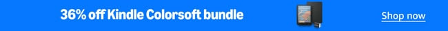 36% off Kindle Colorsoft bundle
