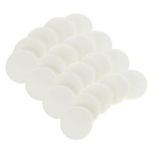 NULYLU 120Pcs Cotton Pads for Essential Oil Diffuser Safe Accessory Compact Refill Pads for Locket for Sensitive Skin and Use