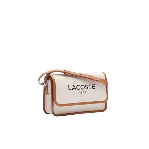 Image of Lacoste womens Flap Crossover Crossbody Bag