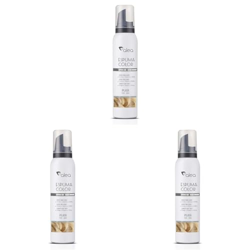 Azalea Espuma Color Plata - 150 ml (Paquete de 3)