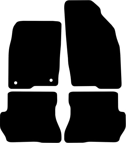 Kovvar Tapis de Sol Compatible avec Ford Fusion 2002-2005 | Qualité: Basic