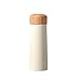 Botella deportiva de viaje de doble pared Mini botella de acero inoxidable botella aislante al vacío (blanco, 150 ml: 5.4 x 12.5 cm)