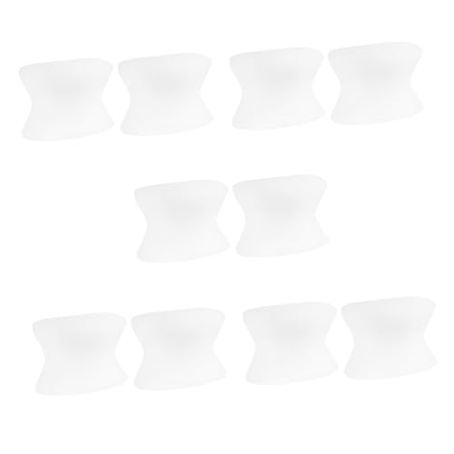 Gogogmee 5 Pairs Toe Separators for Women Foot Pad Toe Alignment Device Bunion Relief