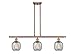 Innovations 516-3I-AC-G104-LED Belfast 3 Island Light Part of The Ballston Collection, Antique Copper