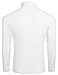 COOFANDY Men's Pullover Sweater Fashion Diamond Knitted Jumper Hipster Collared Knitwear (White XXL)