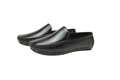 Image of Classic Driving Loafer, Full-Grain Leather, Slip-On, Perforated, Non-Slip Sole, Men's