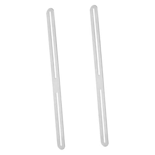 MERRYHAPY 2piezas Soporte Inoxidable Ajustable Para Fijación De Buzón o Puerta Placa De Montaje Para Instalación y Estable