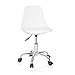 Produktbild hjh OFFICE 742014 Kinder- und Jugenddrehstuhl Fancy II Kunstleder Weiß moderner Drehstuhl höhenverstellbar