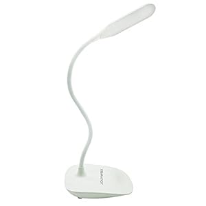 LED Desk Lamp Touch Switch Rechargeable Flexible Gooseneck Eye-Caring 3 Lighting Mode Standing Type Table Desktop Night Light for Dorm, Bedroom Office Study Work and Makeup