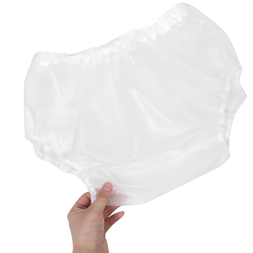 FOMIYES Wasserdichte Tpu Windelüberhose Für Erwachsene Wiederverwendbare Auslaufsichere Schutzunterhosen Unisex Für Komfortable Passform Und Zuverlässigen Nässeschutz