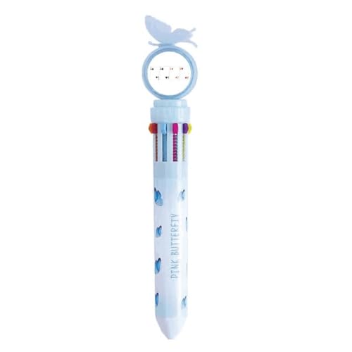 Stylos à bille rétractables multicolores fantaisie pour offrir un cadeau utile à la rentrée scolaire