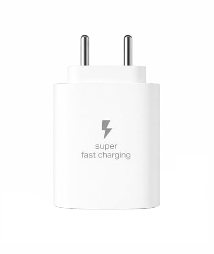 Image of 25W PD 3.0 Type C Superfast Charger Adapter for Samsung Galaxy M17|M07|M36|M06|A55|A35|F06|S25 fe|S22|S24|F36|F16|M35|S23|A06|iPhone|Tab S11| 25W by HESPA (SVXQ 11)