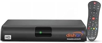 HD Set Top Box Only | DTH Connection | 1 Month Flexi HD Pack (Marathi) + Prime Lite Subscription |190+ Channels for 2 Years | 1080p Full HD | Free Installation | Service