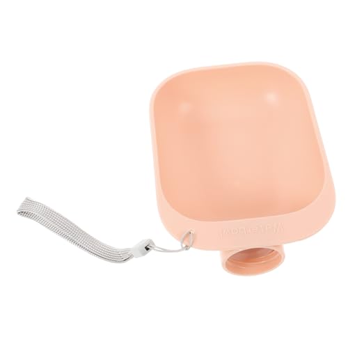 GALPADA Portable Pet Water Bowl for Connects to Mineral Water Bottles Space Saving Design Durable Material Leak Dog Water Dispenser for Go Hydration