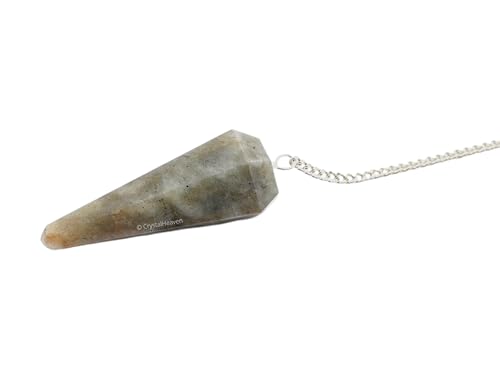 Image of Chrysoberyl Cats Eye Pendulum Dowsing Tool - Natural Crystal Pendulum for Spiritual Guidance - Premium Dowser Pendulum for Accurate Divination and Energy Healing - Perfect for Energy Healing and Chakra Balancing - Handcrafted with Precision and Elegance