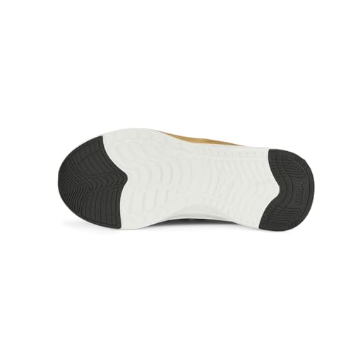 PUMA PUMA Softride (Big Kid) Sneaker, Black Gold/Warm White, 7 US Unisex