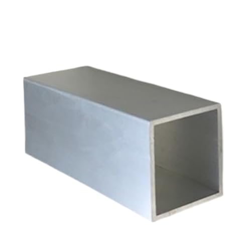 Estructural de Aluminio Tubo hueco de aluminio 6063, cuadrado o rectangular, 245 mm a 500, for construcción(245 * 6 * 6 * 1MM)
