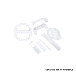 GameFitz GF-1048-WHITE 8-in-1 Wii Sports Pack