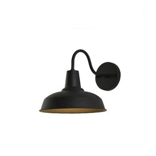 Applique murale extérieure LED design créatif en finition noire durable