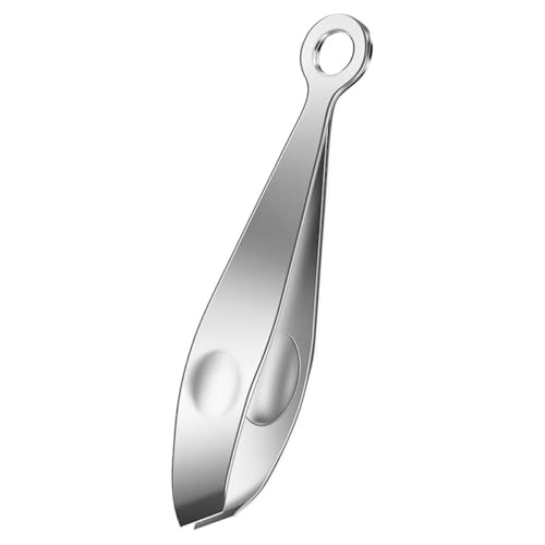 CHICAMPERA Fischgrätenpinzette Tragbare Küchenpinzette mit Ergonomischem Design Edelstahl and Tierhaarpflege für Fischknochenentfernung und Tierhaarpflege für Küche und Haustierpflege