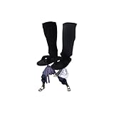 [GZA1way] コスプレ ナルト うちはサスケ コスプレ靴 コスプレブーツ cosplay アニメ小物 学園祭 イベント コスプレ ハロウィン 黒の忍者靴 クリスマス用 修学旅行 出演番組 (うちはサスケ コスプレ靴,27cm)