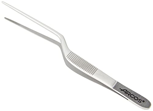 Arcos Pinces de Précision Cuisine - Acier Inoxydable 140 mm - Outil Polyvalent et Durable pour Emplater