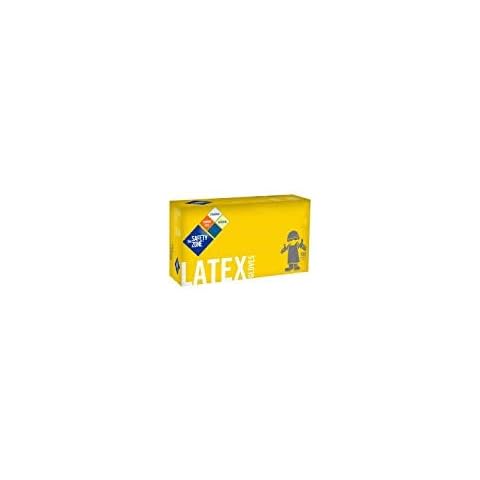 Safety Zone Powder Free Natural Latex Gloves Cover