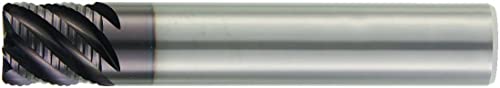 Image of WIDIA 6441873 Hanita Series 4U50 Inch End Mill 0.6250 Inch Dia, 0.6250 Inch Max Depth, 4.0000 inch Length, Straight Shank Cylindrical Carbide AlTiN 6 Flutes