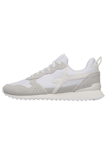 Sneakers Jet-M W6YZ bleu vert rouge avec semelle crème confortable