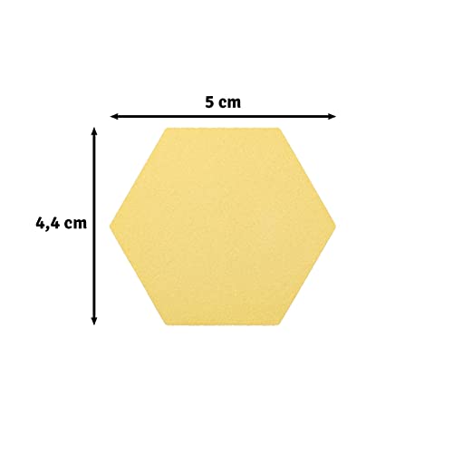 Vaessen Creative Craft Paper Punch, Hexagon, 2 Inch, for DIY Projects, Scrapbooking, Card Making and More, White/Pink
