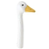 Tangoo Keramik-Vogel Gans-Hals MINI in weiß ca. 21cm H | TA-44920 | 4037432449202