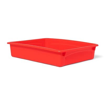 Dmitry Plastic 2 Pieces Stationary Office Multipurpose Tray (Multicolor)- 32 x 27 x 6-402 Tray 3