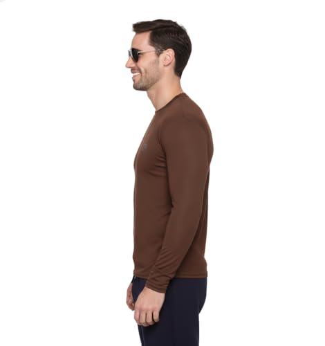 Image of TQH Full Sleeve T Shirt for Men | Pack of 2 T-Shirt for Man Full Sleeve | Gym Workout | Men's Tshirts | Slim Fit Polyester Round Neck Solid Sports T-Shirts for Running Training Casual Wear